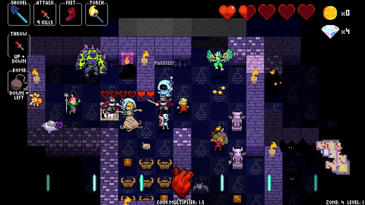Crypt of the NecroDancer — Скриншот №1 Crypt of the NecroDancer — Скриншот №1