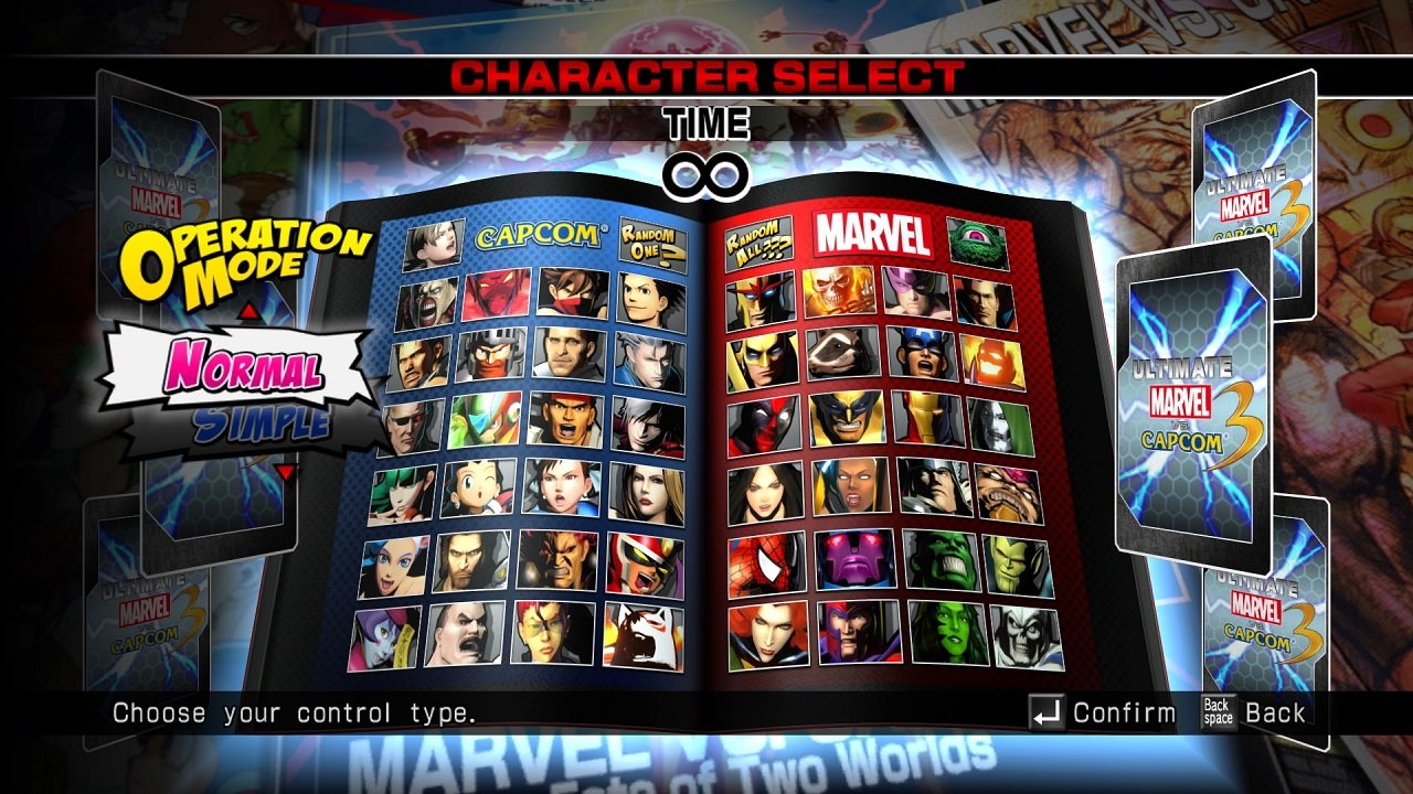 Ultimate Marvel vs Capcom 3 — Скриншот №1 Ultimate Marvel vs Capcom 3 — Скриншот №1