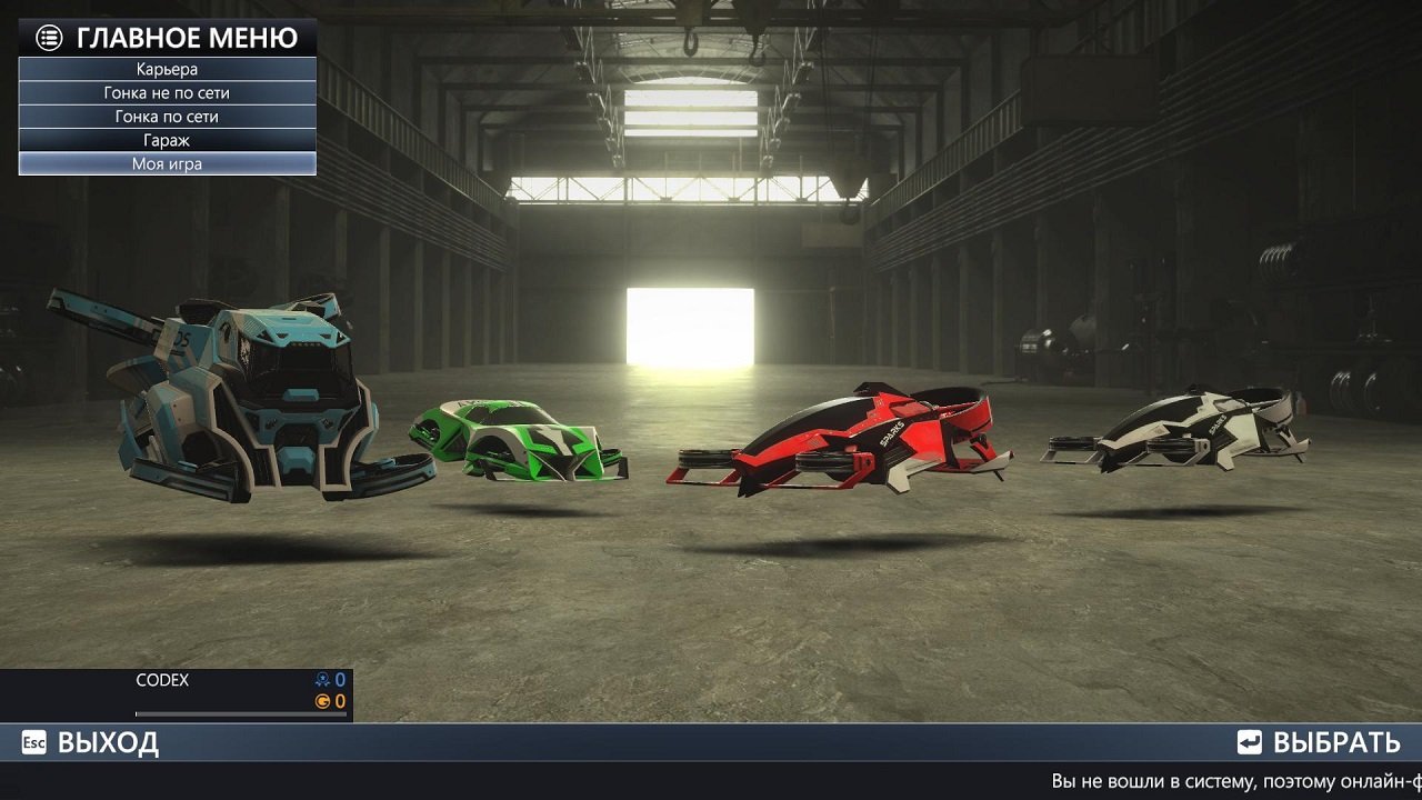 Mantis Burn Racing — Скриншот №1 Mantis Burn Racing — Скриншот №1