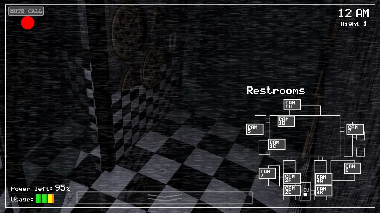 FNAF 1 — Скриншот №4 FNAF 1 — Скриншот №4