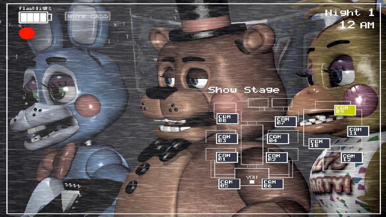 FNAF 2 — Скриншот №2 FNAF 2 — Скриншот №2