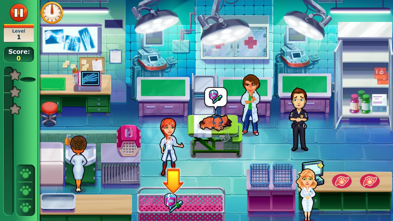 Dr. Cares Pet Rescue 911 — Скриншот №1 Dr. Cares Pet Rescue 911 — Скриншот №1
