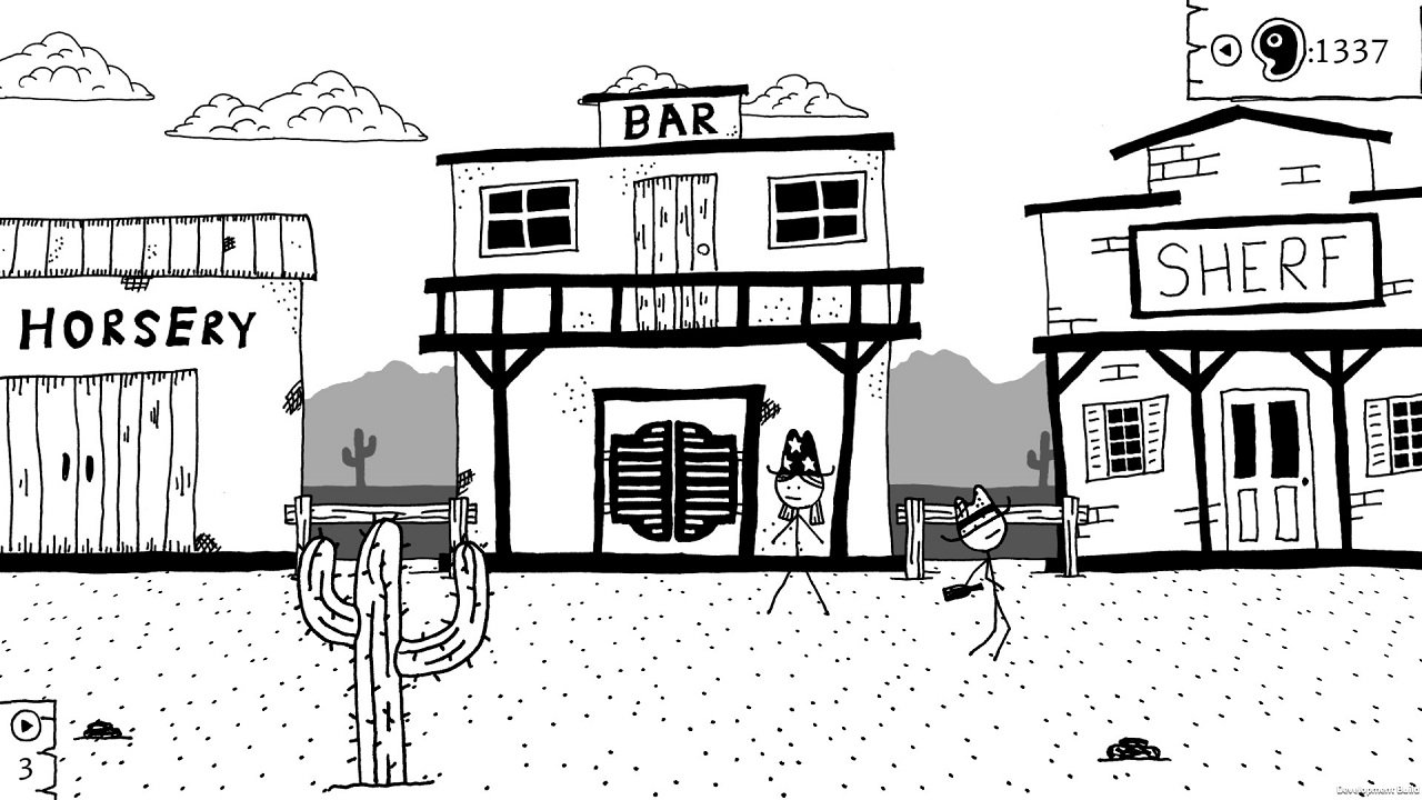 West of Loathing — Скриншот №1 West of Loathing — Скриншот №1