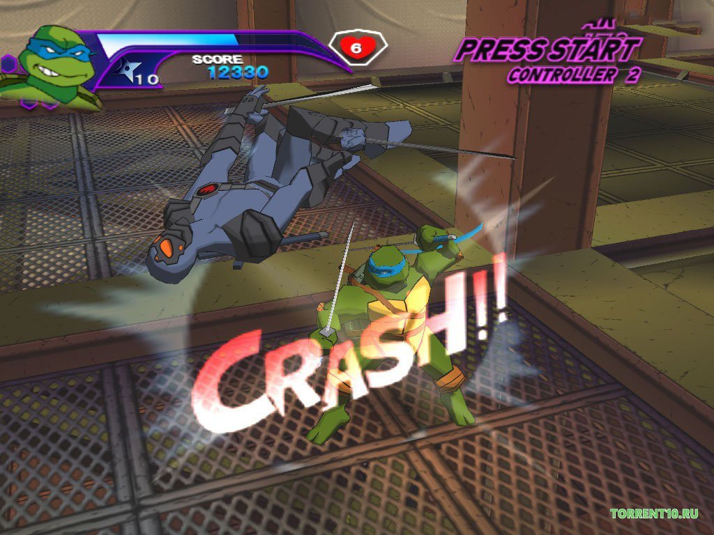 Черепашки Ниндзя 2003 — Скриншот №3