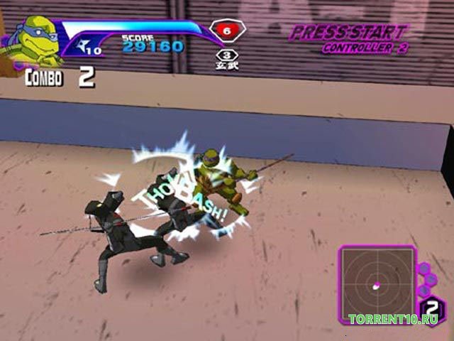 Черепашки Ниндзя 2003 — Скриншот №6