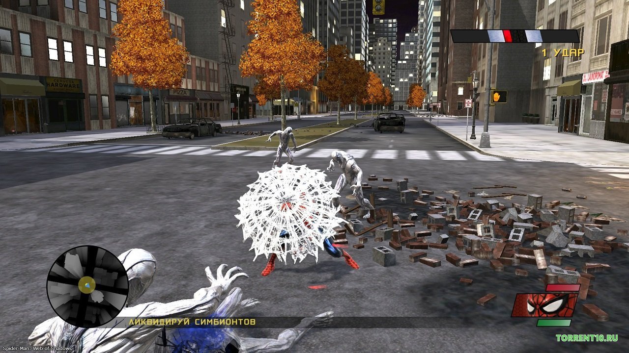 Человек Паук Паутина Теней — Скриншот №2