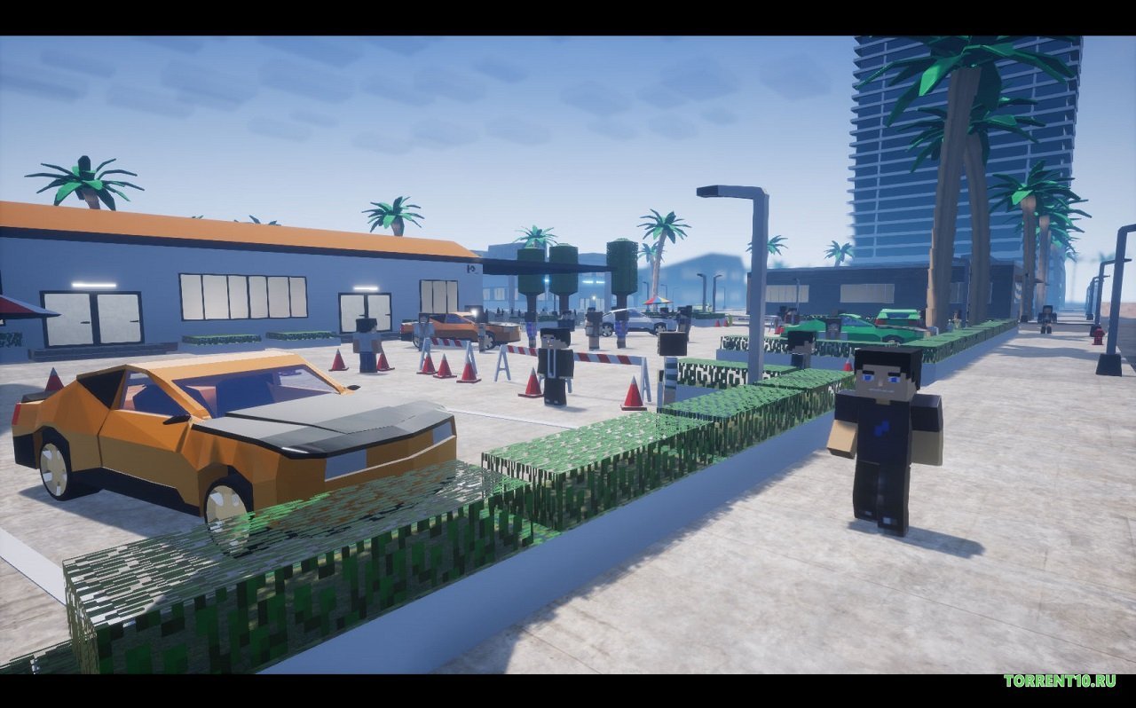 Block Warriors Open World Game — Скриншот №2