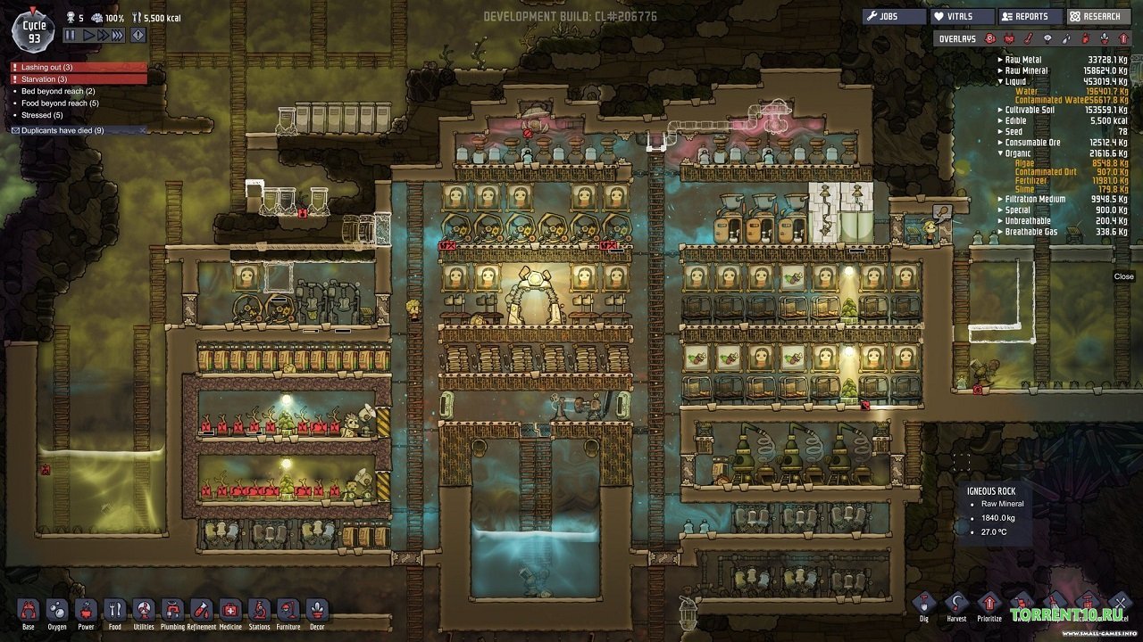 Oxygen Not Included Механики — Скриншот №5 Oxygen Not Included Механики — Скриншот №5