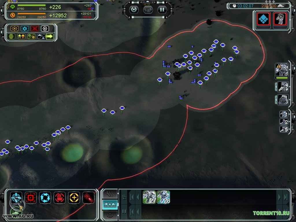 Supreme Commander Forged Alliance Механики — Скриншот №4 Supreme Commander Forged Alliance Механики — Скриншот №4