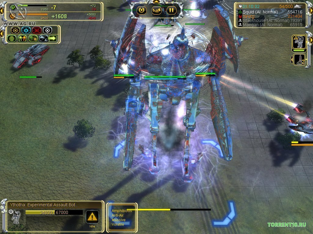 Supreme Commander Forged Alliance Механики — Скриншот №6 Supreme Commander Forged Alliance Механики — Скриншот №6