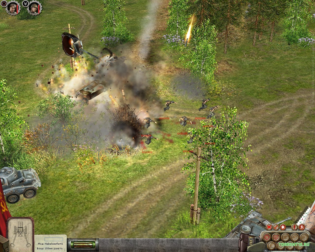 В тылу врага Диверсанты — Скриншот №6 В тылу врага Диверсанты — Скриншот №6