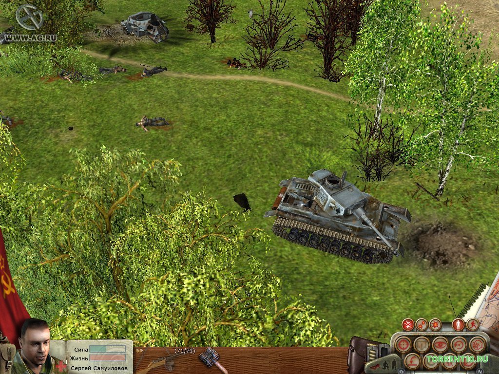 В тылу врага Диверсанты — Скриншот №4 В тылу врага Диверсанты — Скриншот №4