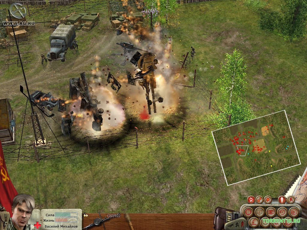 В тылу врага Диверсанты — Скриншот №2 В тылу врага Диверсанты — Скриншот №2