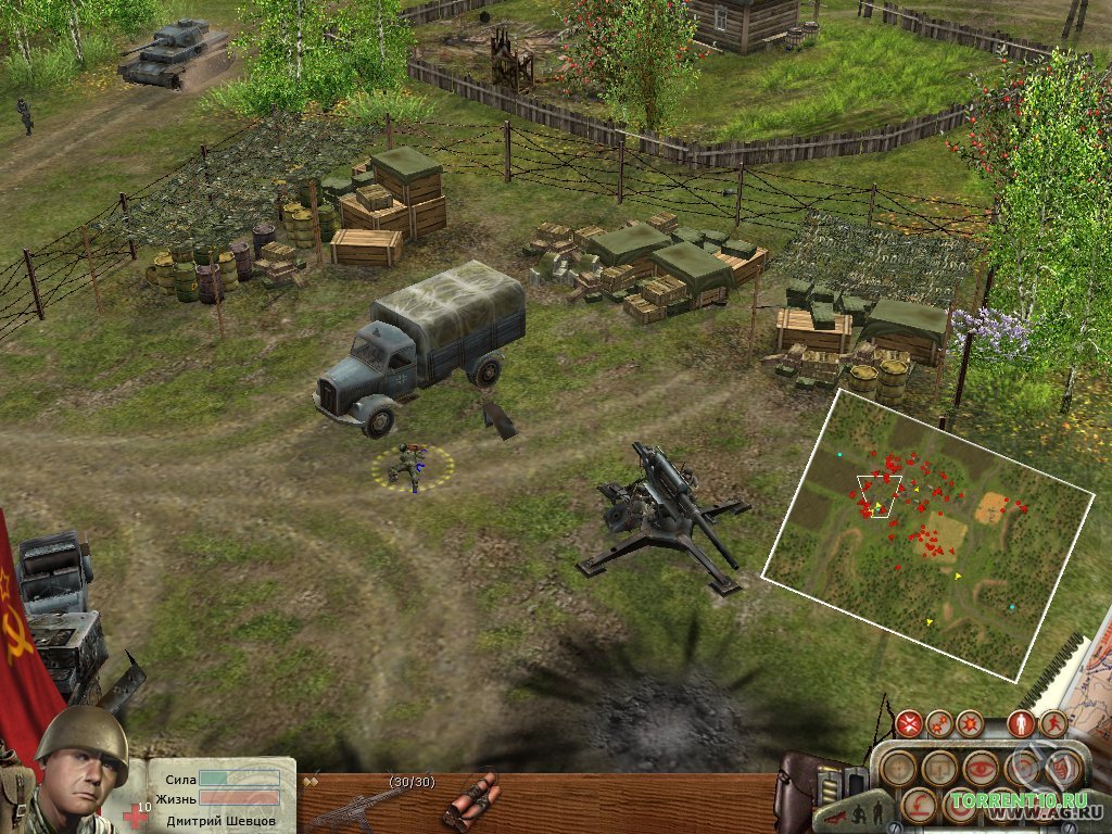 В тылу врага Диверсанты — Скриншот №5 В тылу врага Диверсанты — Скриншот №5