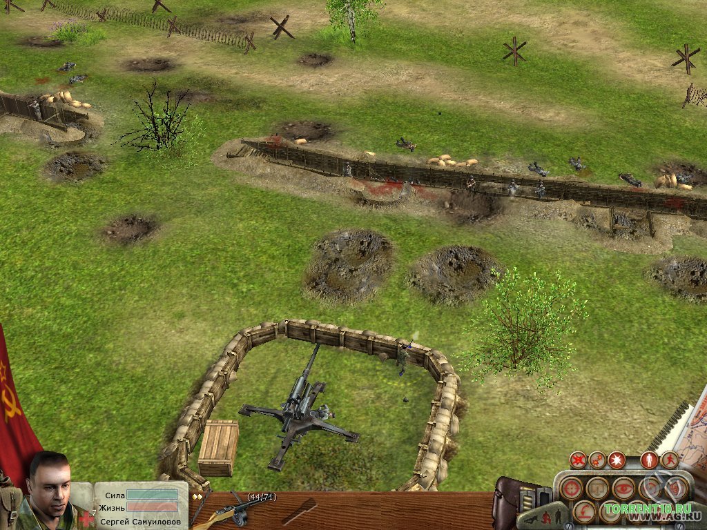 В тылу врага Диверсанты — Скриншот №3 В тылу врага Диверсанты — Скриншот №3