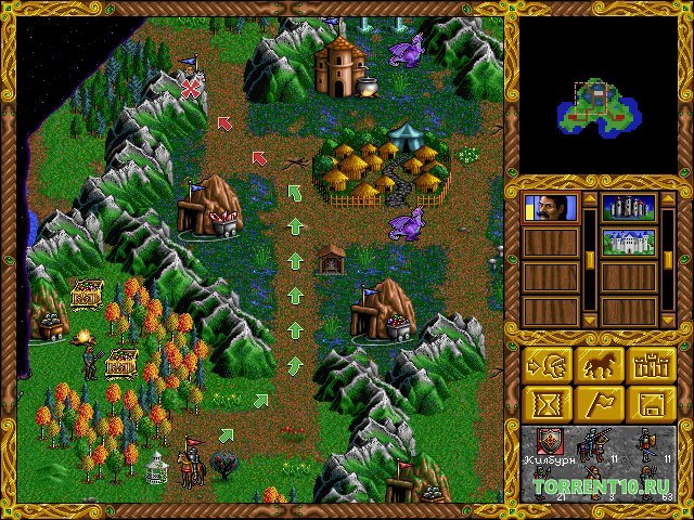 Герои Меча и Магии 1 — Скриншот №2 Герои Меча и Магии 1 — Скриншот №2