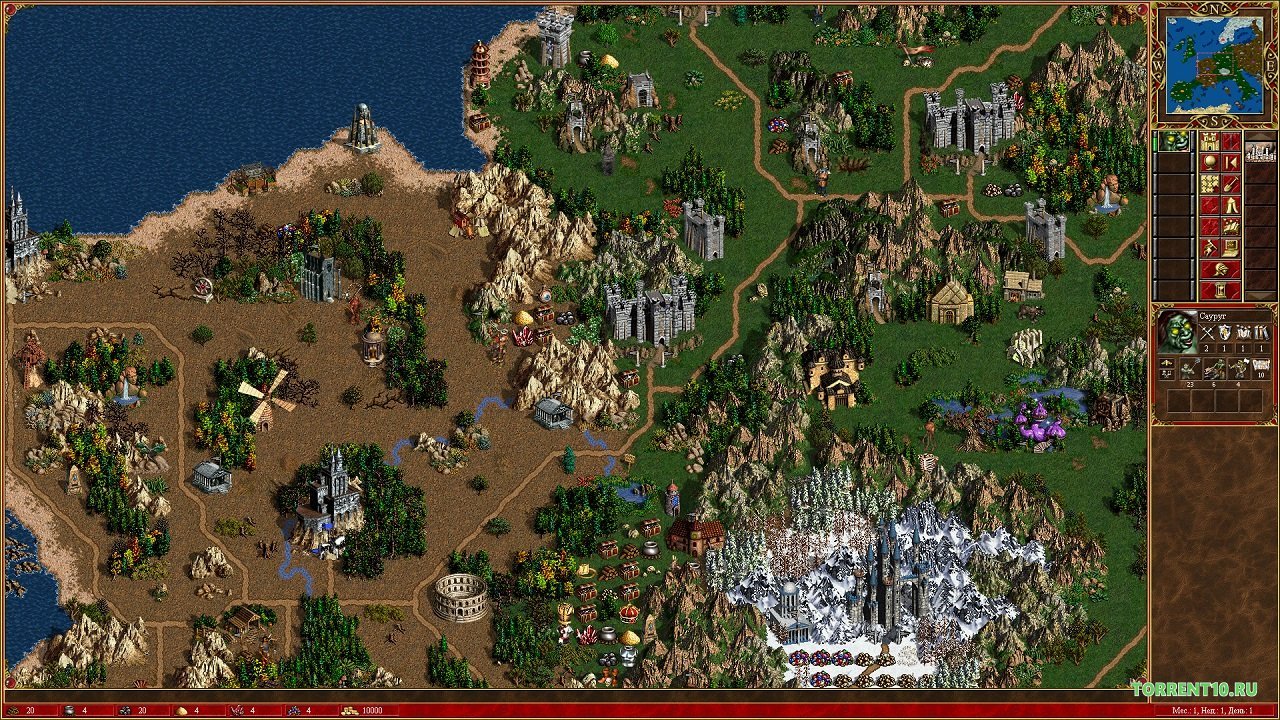 Герои 3 русская версия — Скриншот №6