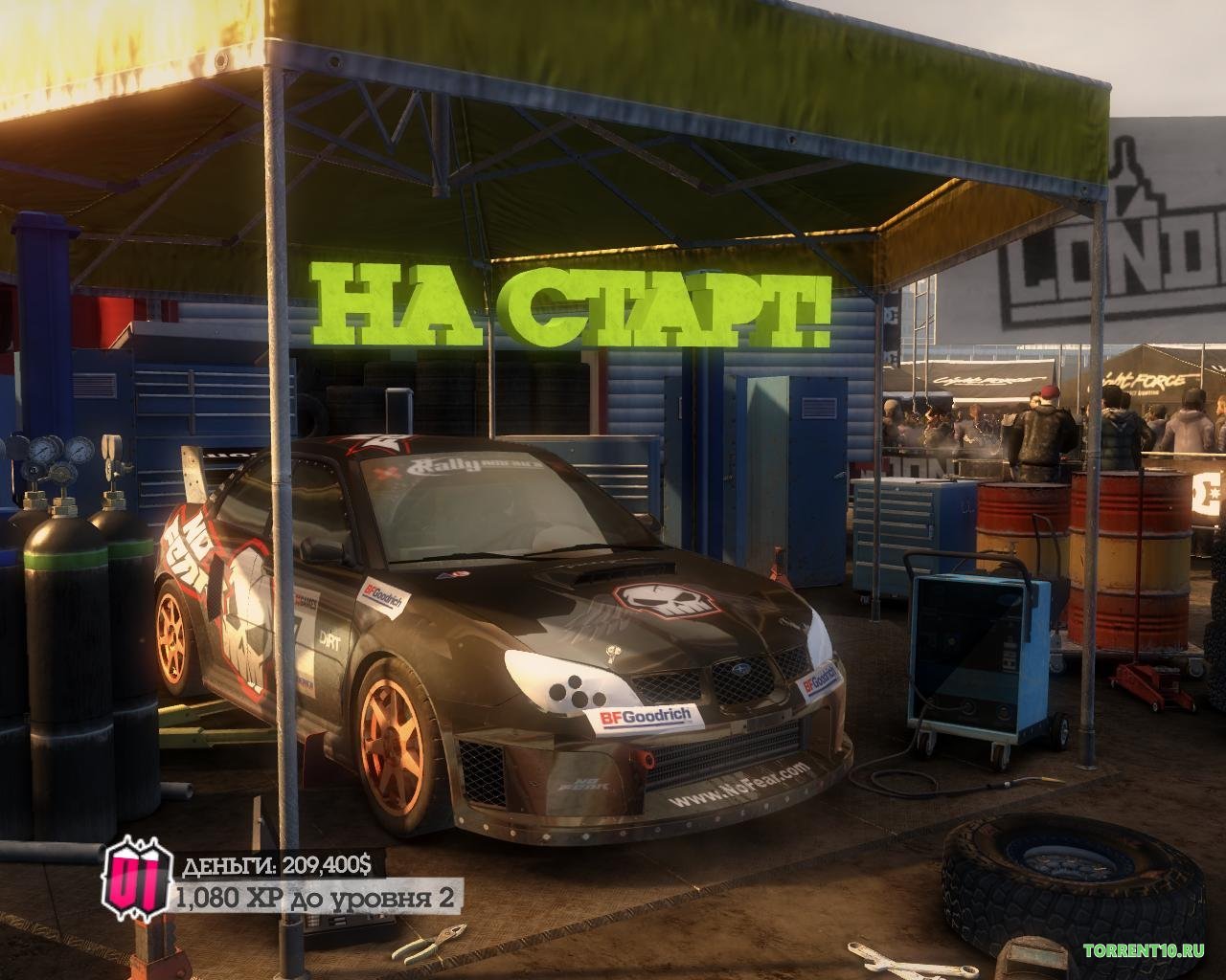 Dirt 2 — Скриншот №1