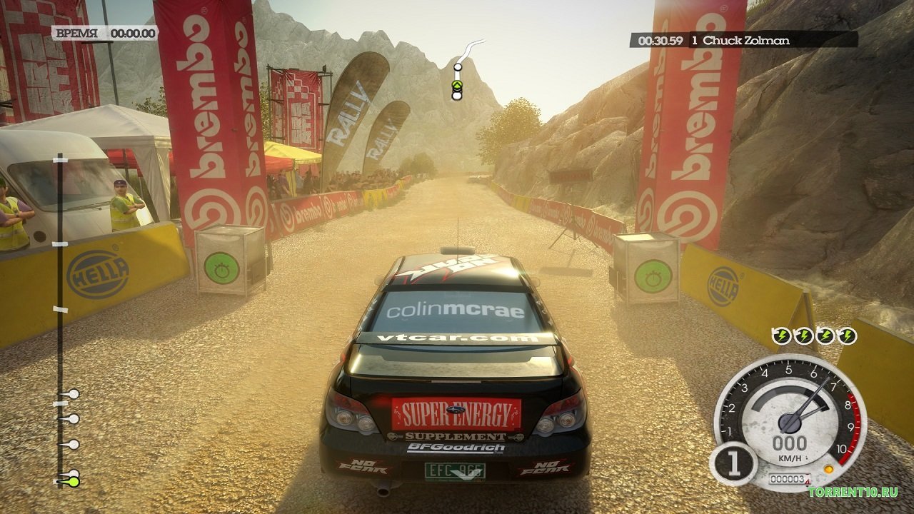 Colin McRae DiRT 2 — Скриншот №2