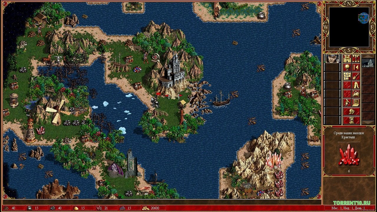 Герои 3 Во имя Богов — Скриншот №2