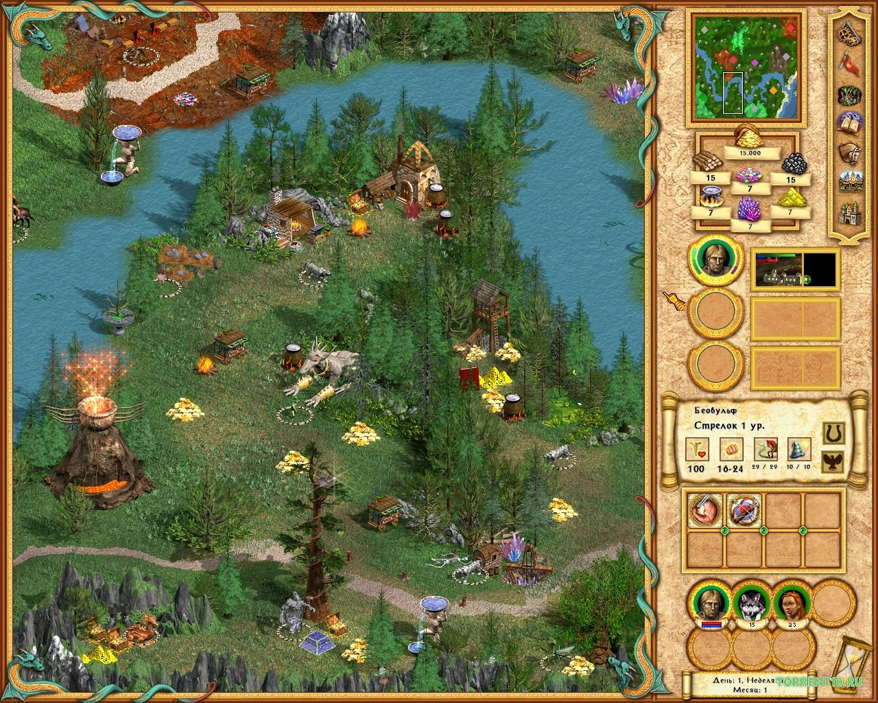 Герои 4 — Скриншот №3