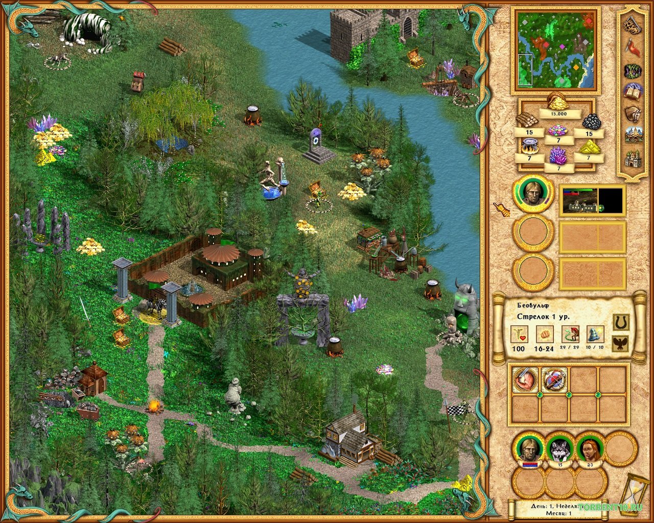 Герои 4 — Скриншот №2