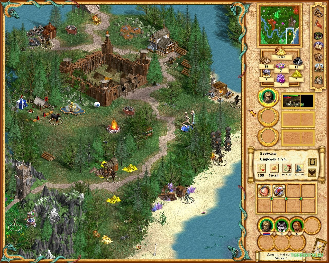 Герои 4 — Скриншот №4