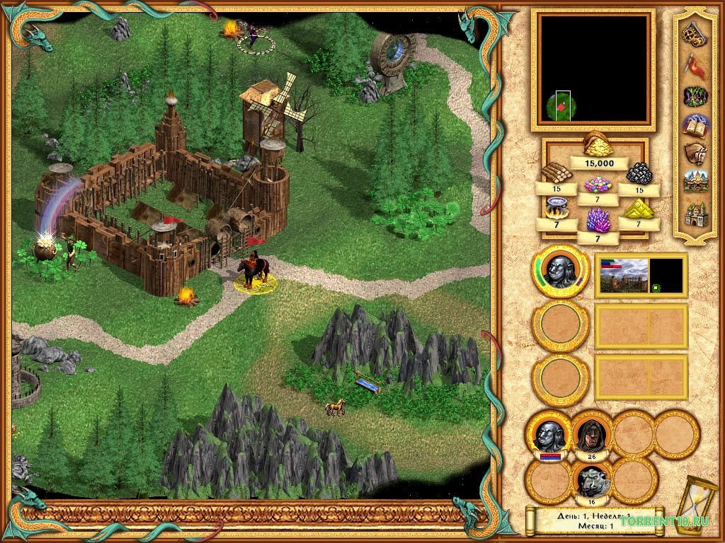 Герои Меча и Магии 4 — Скриншот №3