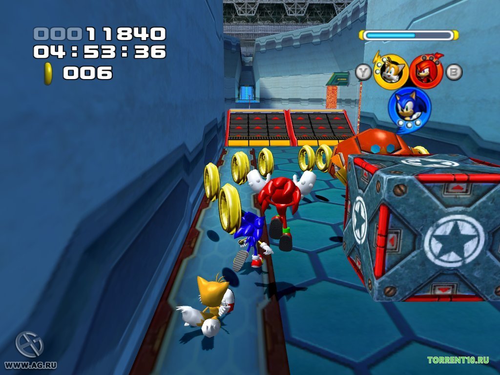 Sonic Heroes — Скриншот №3