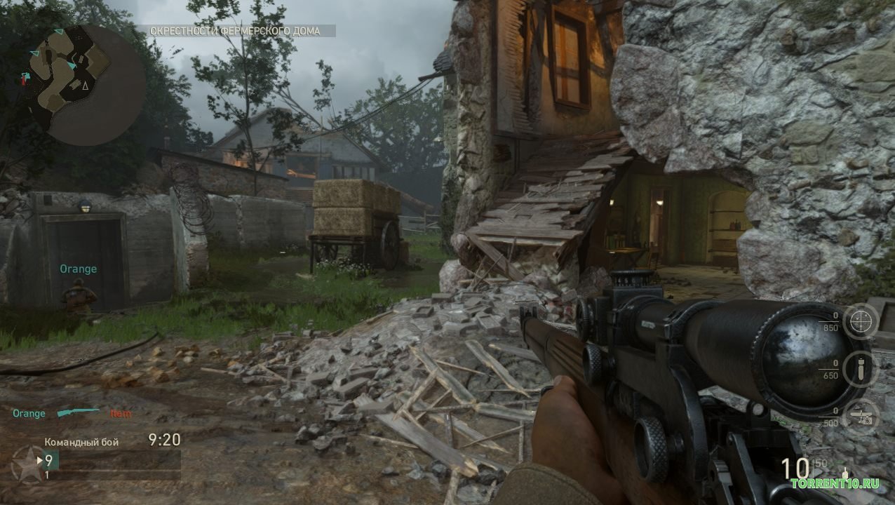 Call of Duty WWII Режим Зомби Мультиплеер — Скриншот №2