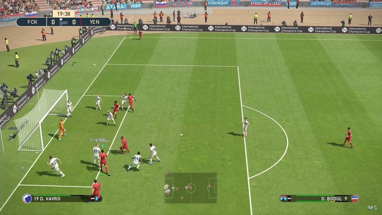 Pro Evolution Soccer 2019 Механики — Скриншот №1 Pro Evolution Soccer 2019 Механики — Скриншот №1