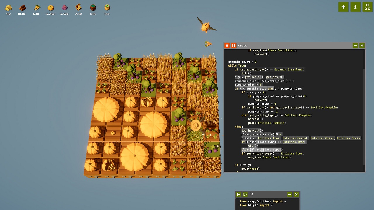 The Farmer Was Replaced — Скриншот №1