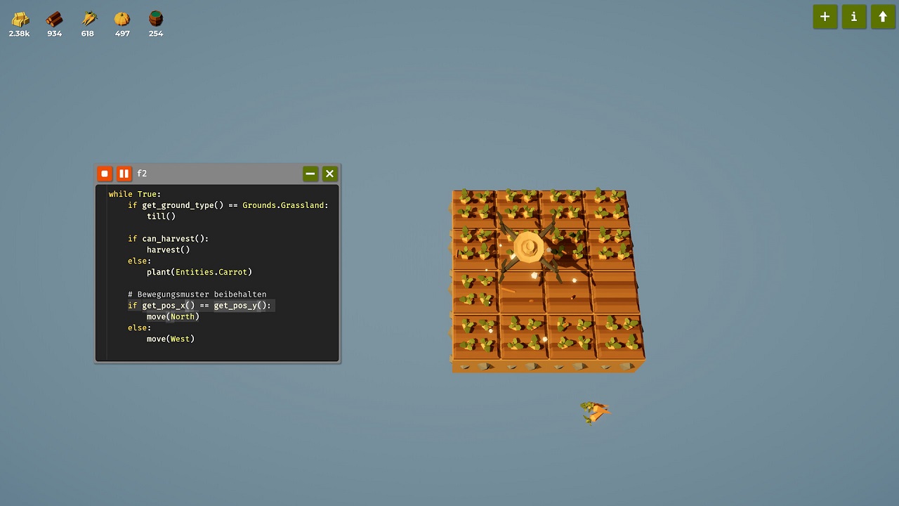 The Farmer Was Replaced — Скриншот №2