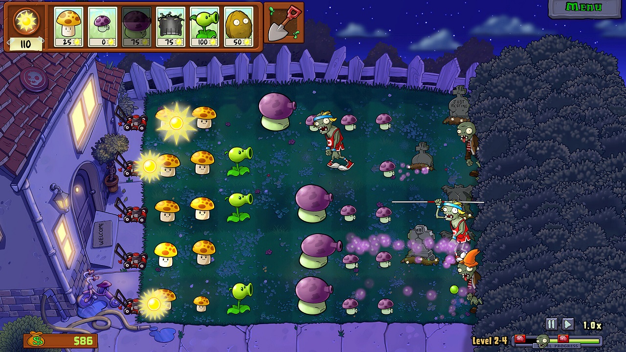 Plants vs Zombies Replanted — Скриншот №2 Plants vs Zombies Replanted — Скриншот №2