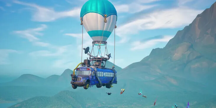 В седьмой главе Fortnite изменится способ высадки на карту