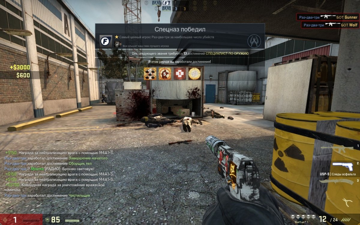 CS GO с ботами — Скриншот №3