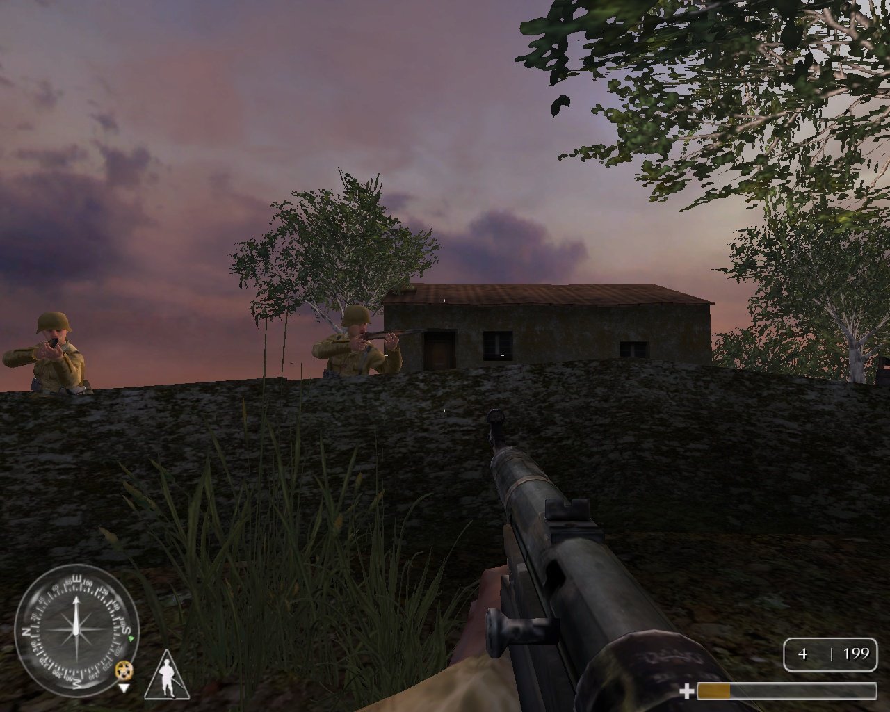 Call of Duty United Offensive — Скриншот №1