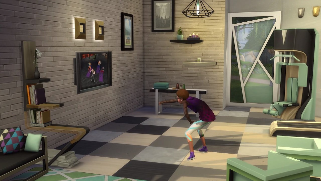 Симс 4 Фитнес — Скриншот №4