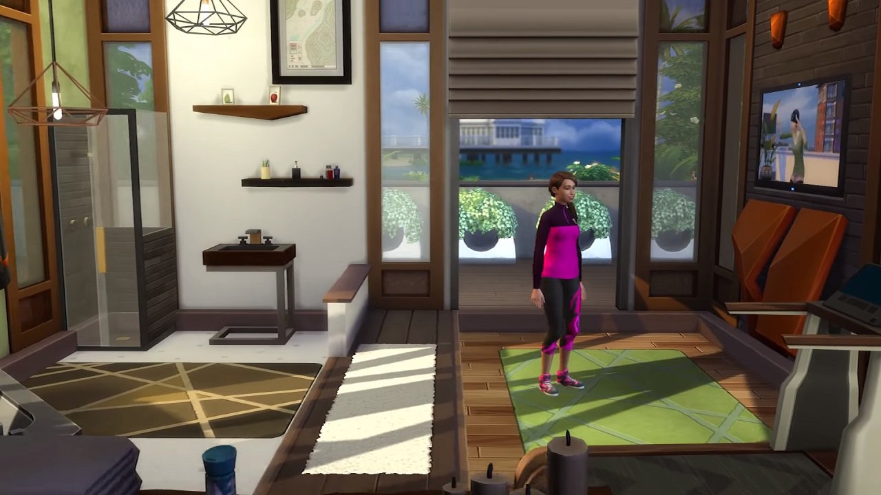 Симс 4 Фитнес — Скриншот №5