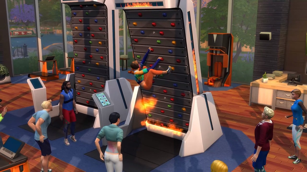 Симс 4 Фитнес — Скриншот №6