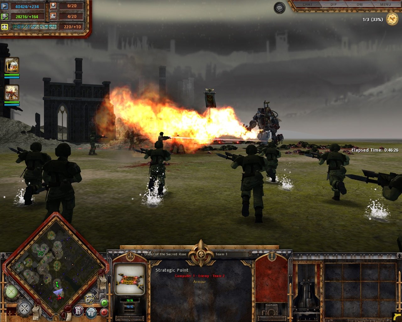 Warhammer 40000 Dawn of War — Скриншот №5