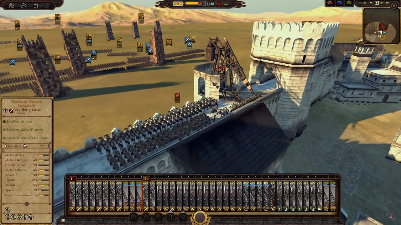 Rise of Mordor Total War — Скриншот №1