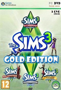Sims 3 Gold Edition скачать торрент