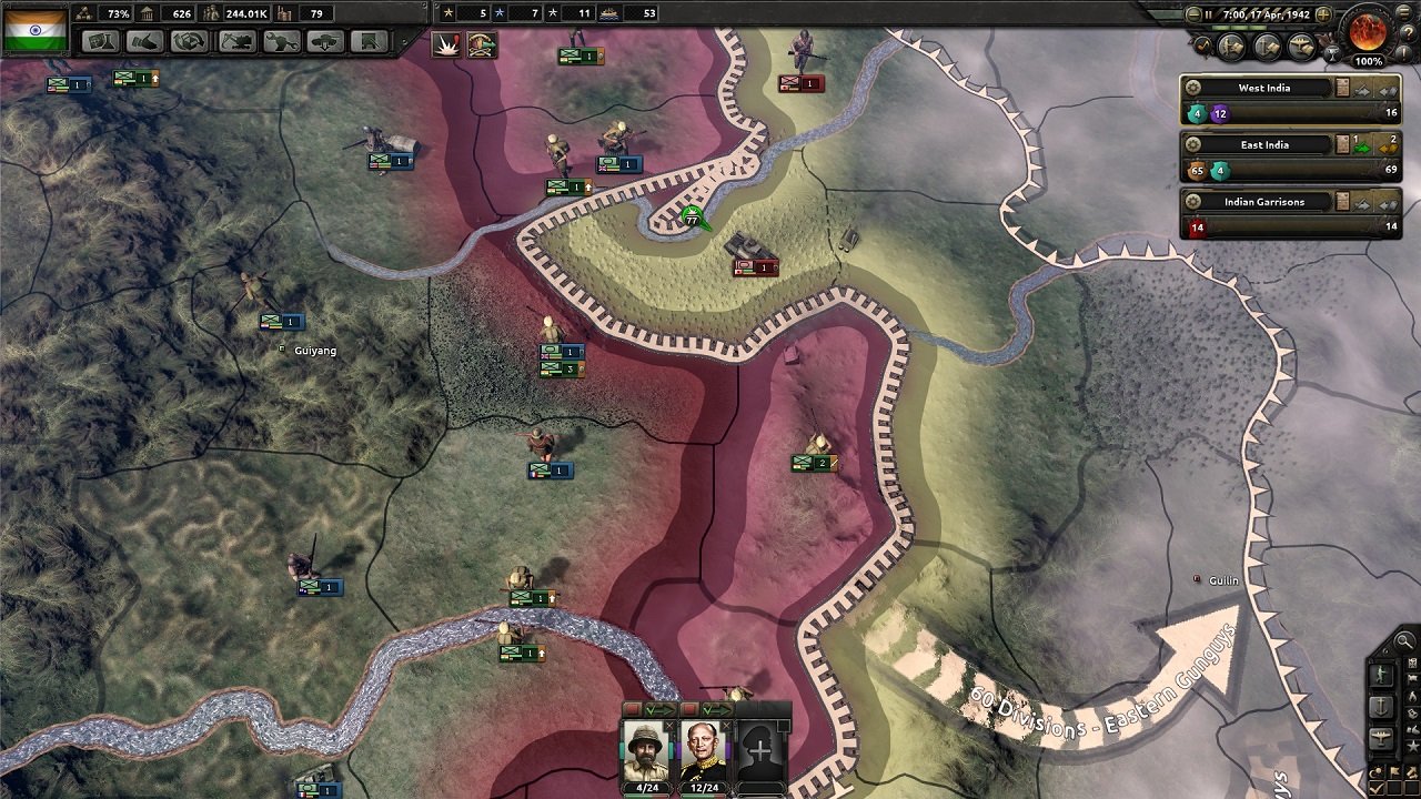 Hearts of Iron 4: Together for Victory — Скриншот №6