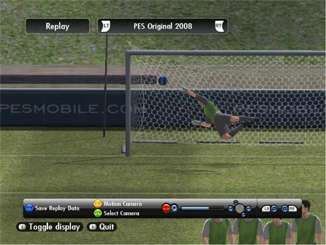 Pro Evolution Soccer 2008 — Скриншот №1