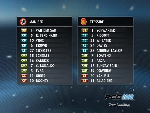 Pro Evolution Soccer 2008 — Скриншот №4