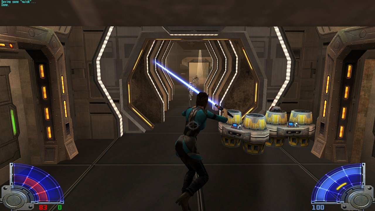 Star Wars Jedi Knight Jedi Academy — Скриншот №1