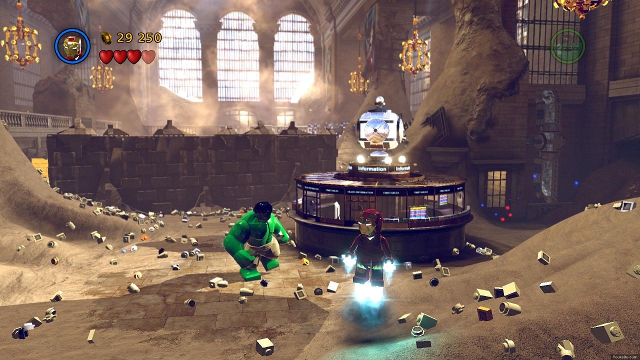 Лего Марвел Супергерои — Скриншот №1