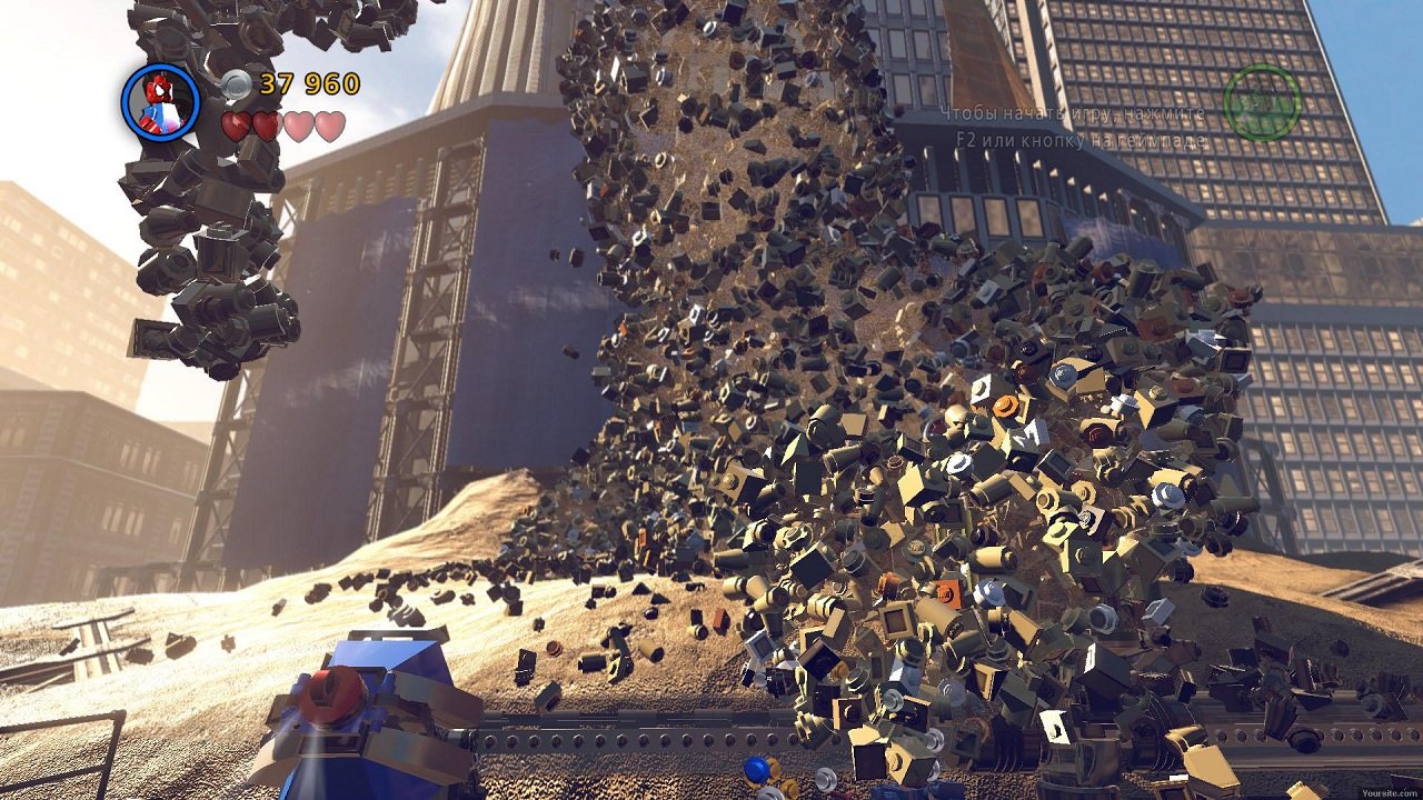 Лего Марвел Супергерои — Скриншот №3