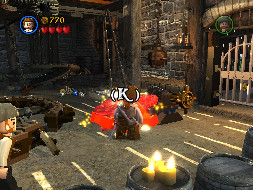 Лего Пираты Карибского моря — Скриншот №1